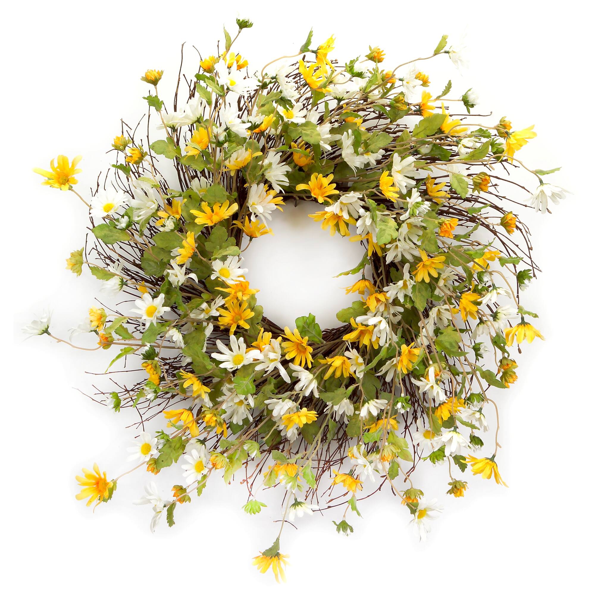 24" Daisy Wreath